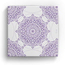 Linda Giese Kunstdruck Leinwand / 20x20 cm Chakrabild: Kronenchakra - Kunstdruck