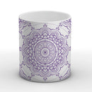 Linda Giese Kunstdruck Tasse / 325 ml Chakrabild: Kronenchakra - Kunstdruck