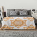 Linda Giese Kunstdruck Decke / 150x100 cm Chakrabild: Sakralchakra - Kunstdruck