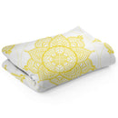 Linda Giese Kunstdruck Decke / 150x100 cm Chakrabild: Solarplexuschakra - Kunstdruck