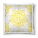 Linda Giese Kunstdruck Kissen / 40x40 cm Chakrabild: Solarplexuschakra - Kunstdruck