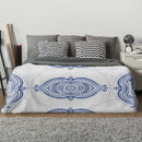 Linda Giese Kunstdruck Decke / 150x100 cm Chakrabild: Stirnchakra - Kunstdruck