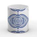 Linda Giese Kunstdruck Tasse / 325 ml Chakrabild: Stirnchakra - Kunstdruck