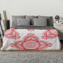 Linda Giese Kunstdruck Decke / 150x100 cm Chakrabild: Wurzelchakra - Kunstdruck