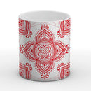 Linda Giese Kunstdruck Tasse / 325 ml Chakrabild: Wurzelchakra - Kunstdruck