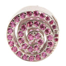 Linda Giese Anhänger Charm-Anhänger Erleuchtung - Sterlingsilber & magenta Schmucksteine