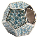 Linda Giese Anhänger Charm-Anhänger Selbstbewusstsein - Sterlingsilber & hellblaue Steine