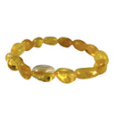 Citrin (gebr.) Nuggets Armband (Ø 1 cm)