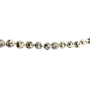 Dalmatinerstein Collier groß (Ø 8mm / 80cm)