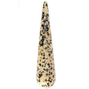 aqasha® Edelstein Dalmatinerstein - Edelstein-Massagegriffel (9x1,5 cm)