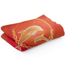 Sonja Ariel von Staden Kunstdruck Decke / 150x100 cm Delfinbild: Delfine der Lebensfreude - Kunstdruck