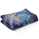 Sonja Ariel von Staden Kunstdruck Decke / 150x100 cm Delfinbild: Neugierige Delfine - Kunsdruck