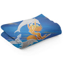 Sonja Ariel von Staden Kunstdruck Decke / 150x100 cm Delfinbild: Spielerei - Kunstdruck