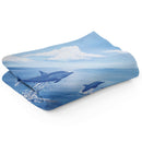 Sonja Ariel von Staden Kunstdruck Decke / 150x100 cm Delfinbild: Vergnügte Delfine - Kunstdruck