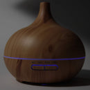 Naturefume Raumduft Diffuser Luftbefeuchter, helle Holzoptik, Kabel (15,5x16 cm)