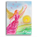 Engelbild: Engel im Schmetterlingstanz