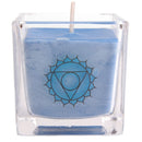 aqasha® Kerze Duftkerze Kehlkopfchakra - "Vishuddha"