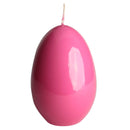 aqasha® Eikerze - Paraffin - pink (Höhe: 12cm, Ø = 8cm)