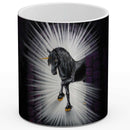 Sonja Ariel von Staden Kunstdruck Tasse / 325 ml Einhornbild: Arktoran - Licht in der Dunkelheit - Kunstdruck
