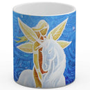 Sonja Ariel von Staden Kunstdruck Tasse / 325 ml Einhornbild: Das Leben ist magisch! - Kunstdruck