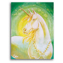 Sonja Ariel von Staden Kunstdruck Leinwand / 40x30 cm Einhornbild: Einhorn der Erhabenheit - Kunstdruck