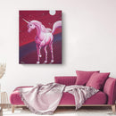 Sonja Ariel von Staden Kunstdruck Einhornbild: Einhorn der friedvollen Wachsamkeit - Kunstdruck