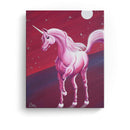 Sonja Ariel von Staden Kunstdruck Leinwand / 40x30 cm Einhornbild: Einhorn der friedvollen Wachsamkeit - Kunstdruck