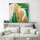 Sonja Ariel von Staden Kunstdruck Einhornbild: Einhorn der Geheimnisse - Kunstdruck