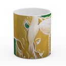 Sonja Ariel von Staden Kunstdruck Tasse / 325 ml Einhornbild: Einhorn der Geheimnisse - Kunstdruck