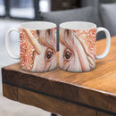 Sonja Ariel von Staden Kunstdruck Tasse / 325 ml Einhornbild: Einhorn der lebendigen Kraft - Kunstdruck