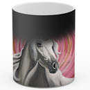 Sonja Ariel von Staden Kunstdruck Tasse / 325 ml (Thermoeffekt) Einhornbild: Einhorn der Liebe - Kunstdruck