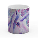 Sonja Ariel von Staden Kunstdruck Tasse / 325 ml Einhornbild: Einhorn der sanften Magie - Kunstdruck