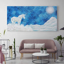 Sonja Ariel von Staden Kunstdruck Einhornbild: Einhorn der SeelenFreiheit - Kunstdruck