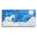 Sonja Ariel von Staden Kunstdruck Poster / 60x30 cm Einhornbild: Einhorn der SeelenFreiheit - Kunstdruck