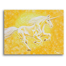 Sonja Ariel von Staden Kunstdruck Poster / 40x30 cm Einhornbild: Einhorn der Sonnenenergie - Kunstdruck