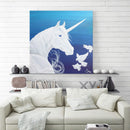 Sonja Ariel von Staden Kunstdruck Einhornbild: Einhorn des Friedens - Kunstdruck