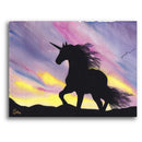 Sonja Ariel von Staden Kunstdruck Poster / 40x30 cm Einhornbild: Einhorn Hanjor Beschützer der Träume - Kunstdruck