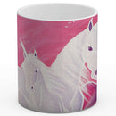 Sonja Ariel von Staden Kunstdruck Tasse / 325 ml Einhornbild: Familien Geborgenheit - Kunstdruck