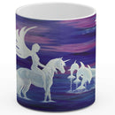 Sonja Ariel von Staden Kunstdruck Tasse / 325 ml Einhornbild: Harmonie der Energien - Kunstdruck