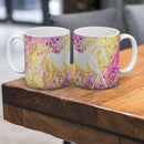 Sonja Ariel von Staden Kunstdruck Tasse / 325ml Einhornbild: Leuchtendes Sonnen Einhorn - Kunstdruck