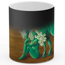 Sonja Ariel von Staden Kunstdruck Tasse / 325 ml (Thermoeffekt) Einhornbild: Liebevoller Elfenfreund - Kunstdruck