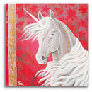 Sonja Ariel von Staden Kunstdruck Poster / 50x50 cm Einhornbild: Lilimonija, die SternenFee - Kunstdruck