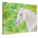 Sonja Ariel von Staden Kunstdruck Einhornbild: Onthrinor das Einhorn von Mutter Erde - Kunstdruck