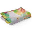 Sonja Ariel von Staden Kunstdruck Decke / 150x100 cm Einhornbild: Regenbogen-Einhorn - Kunstdruck