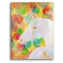 Sonja Ariel von Staden Kunstdruck Einhornbild: Regenbogen-Einhorn - Kunstdruck