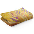 Sonja Ariel von Staden Kunstdruck Decke / 150x100 cm Einhornbild: Sangrotir und Entranel die Sonnenleuchtenden - Kunstdruck