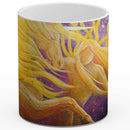 Sonja Ariel von Staden Kunstdruck Tasse / 325 ml Einhornbild: Sangrotir und Entranel die Sonnenleuchtenden - Kunstdruck