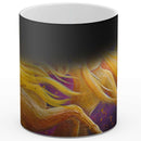 Sonja Ariel von Staden Kunstdruck Tasse / 325 ml (Thermoeffekt) Einhornbild: Sangrotir und Entranel die Sonnenleuchtenden - Kunstdruck