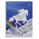 Sonja Ariel von Staden Kunstdruck Leinwand / 40x30 cm Einhornbild: Wolkenstürmer - Kunstdruck