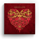 Sarina Kolibal Kunstdruck Leinwand / 20x20 cm Endless Love - Kunstdruck